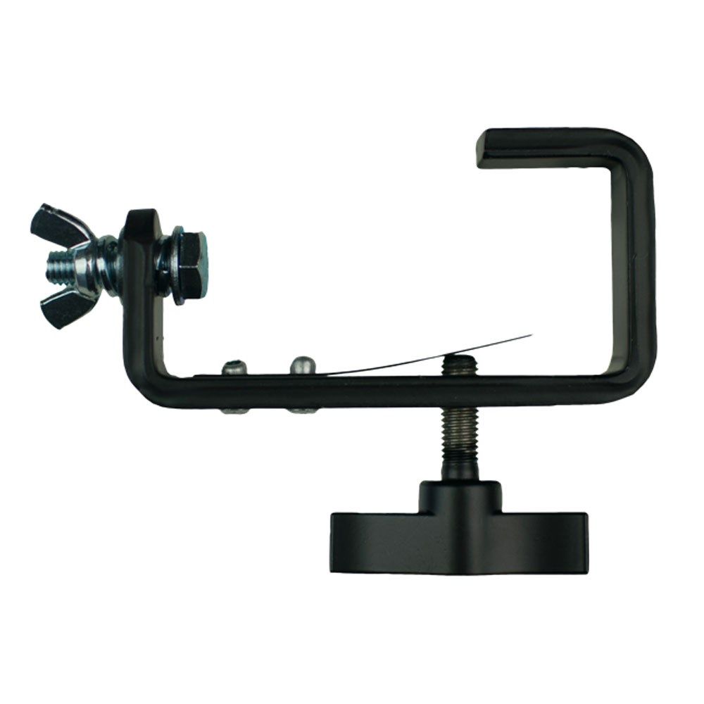 Event Lighting CLAMPG50 Steel Hook Clamp w/ Truss Protector for 35-51mm Tube (SWL: 150kg) - Image 1