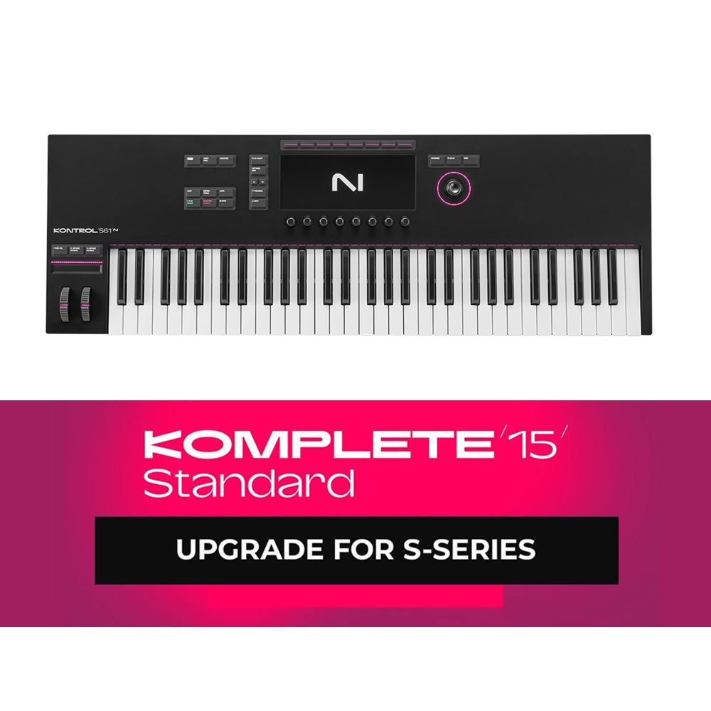 Native Instruments Komplete Kontrol S61 MK3 Bundle w/ Komplete 15 Standard - Image 1