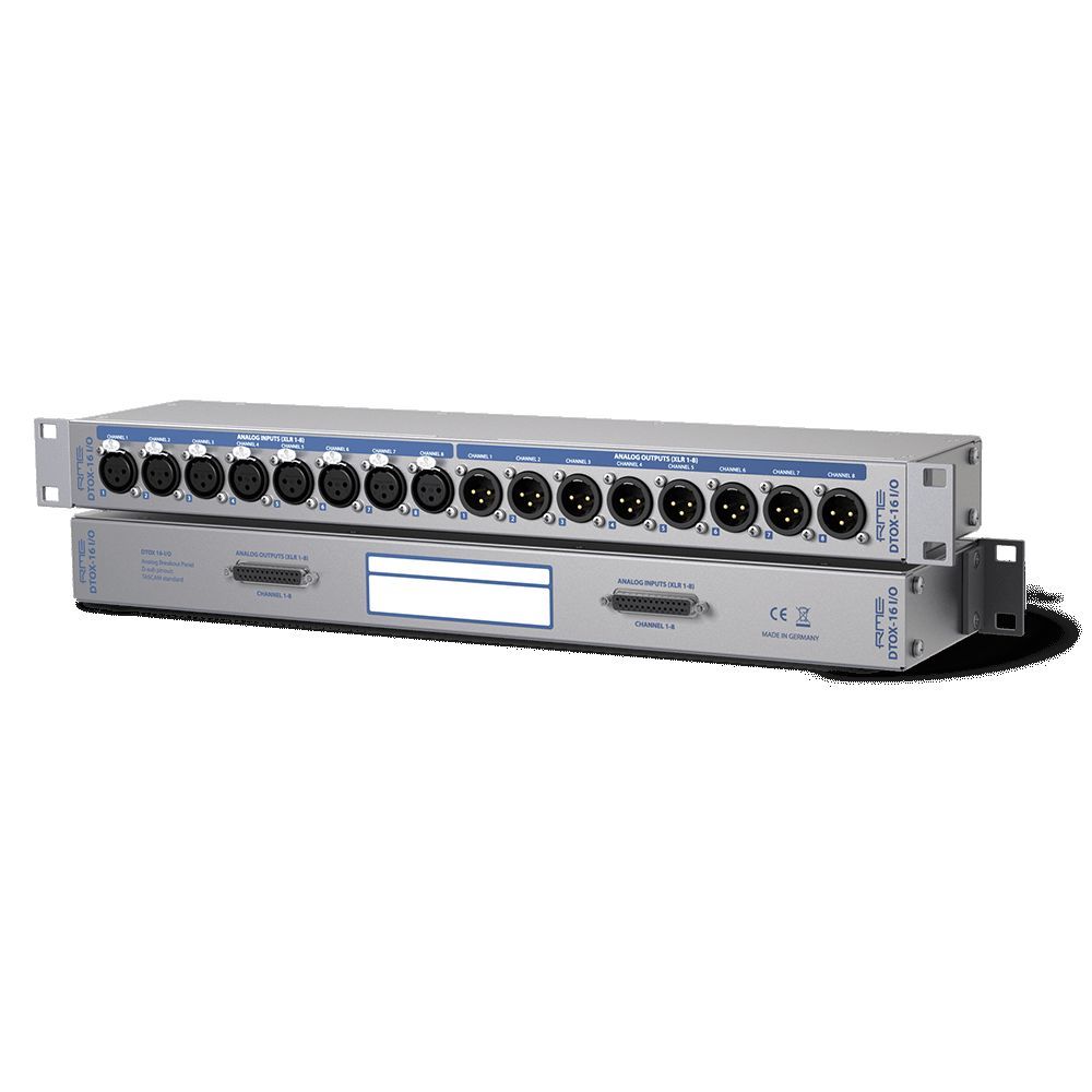 RME DTOX16i Universal Analog Breakout Box (16x XLR-In to 2x D-Sub) - Image 1