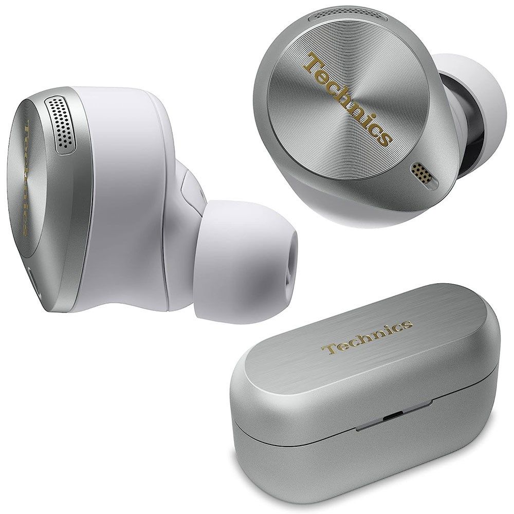 Technics AZ80 Flagship Noise Cancelling True Wireless Earbuds (Silver) - Image 1