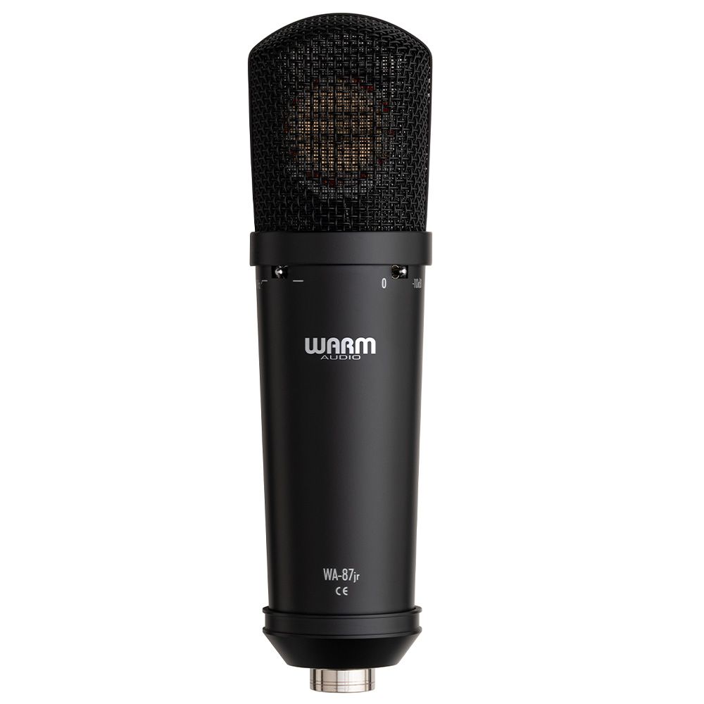 Warm Audio WA-87JR Large Diaphram Transformerless FET Condenser Mic (Black) - Image 1