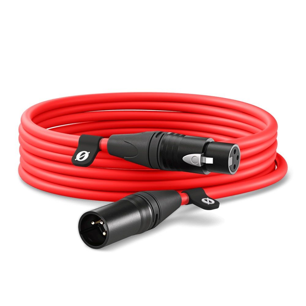 Rode Premium XLR Cable - 6m (Red) - Image 1