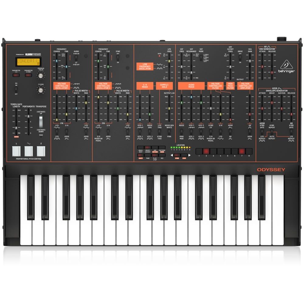 Behringer Odyssey Analog Synth w/ 37 Full-Size Keys, Dual VCOs & 3-Way Multi-Mode VCFs - Image 1