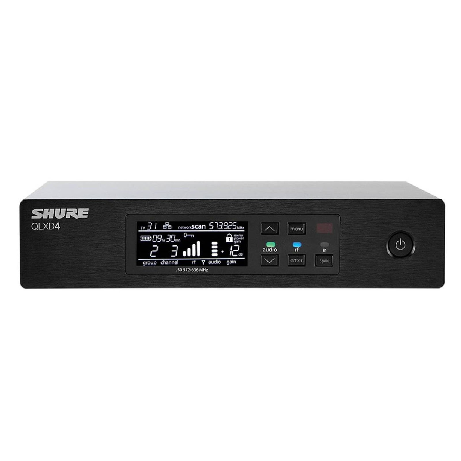 Shure QLXD4 Digital Wireless Receiver - Image 1