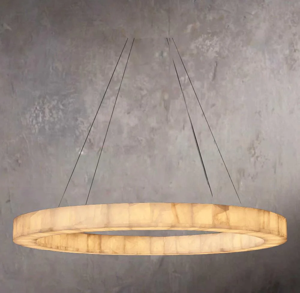 Rivages Luminous Round Chandelier 60″