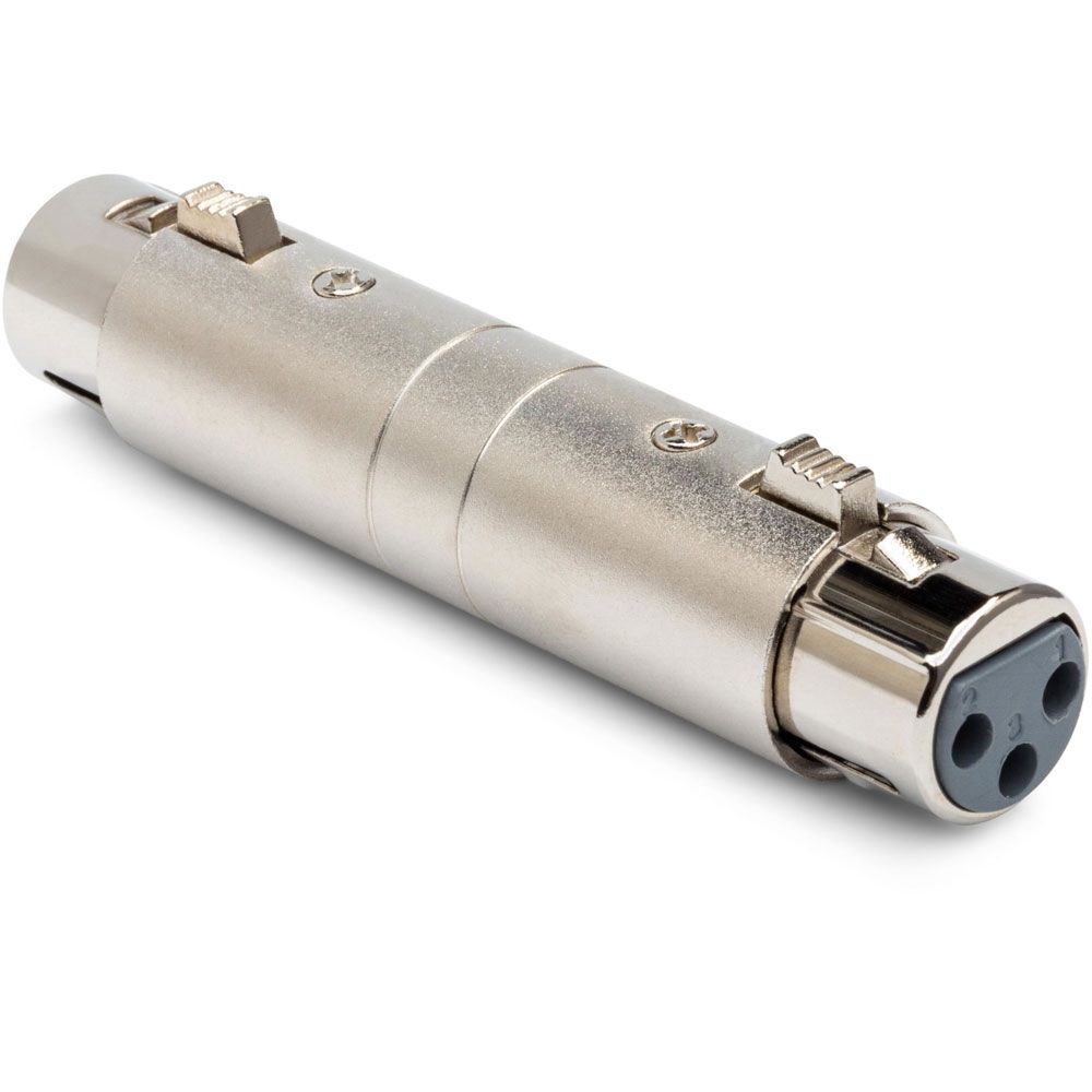 Hosa GXX-145 XLR(F) to Same Gender Changer Adaptor - Image 1