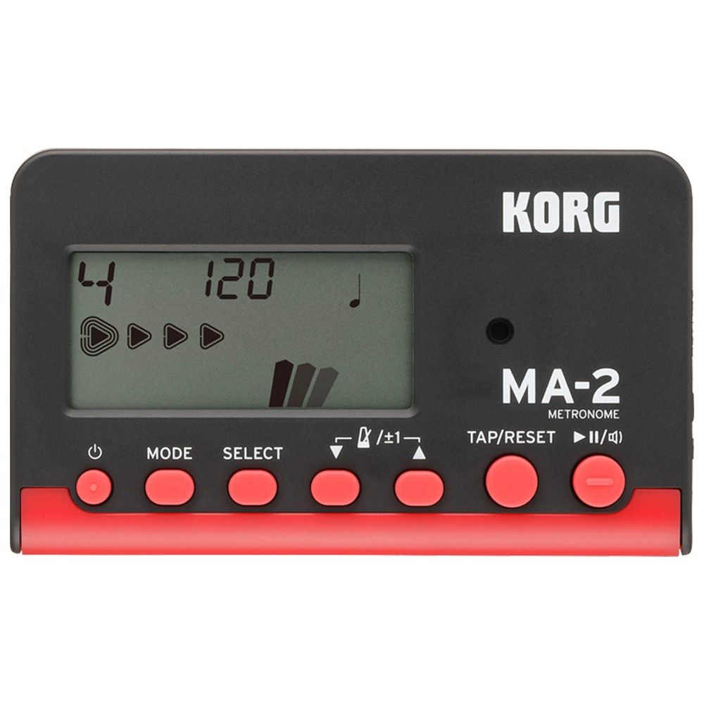 Korg MA-2 Solo Metronome (Black/Red) - Image 1