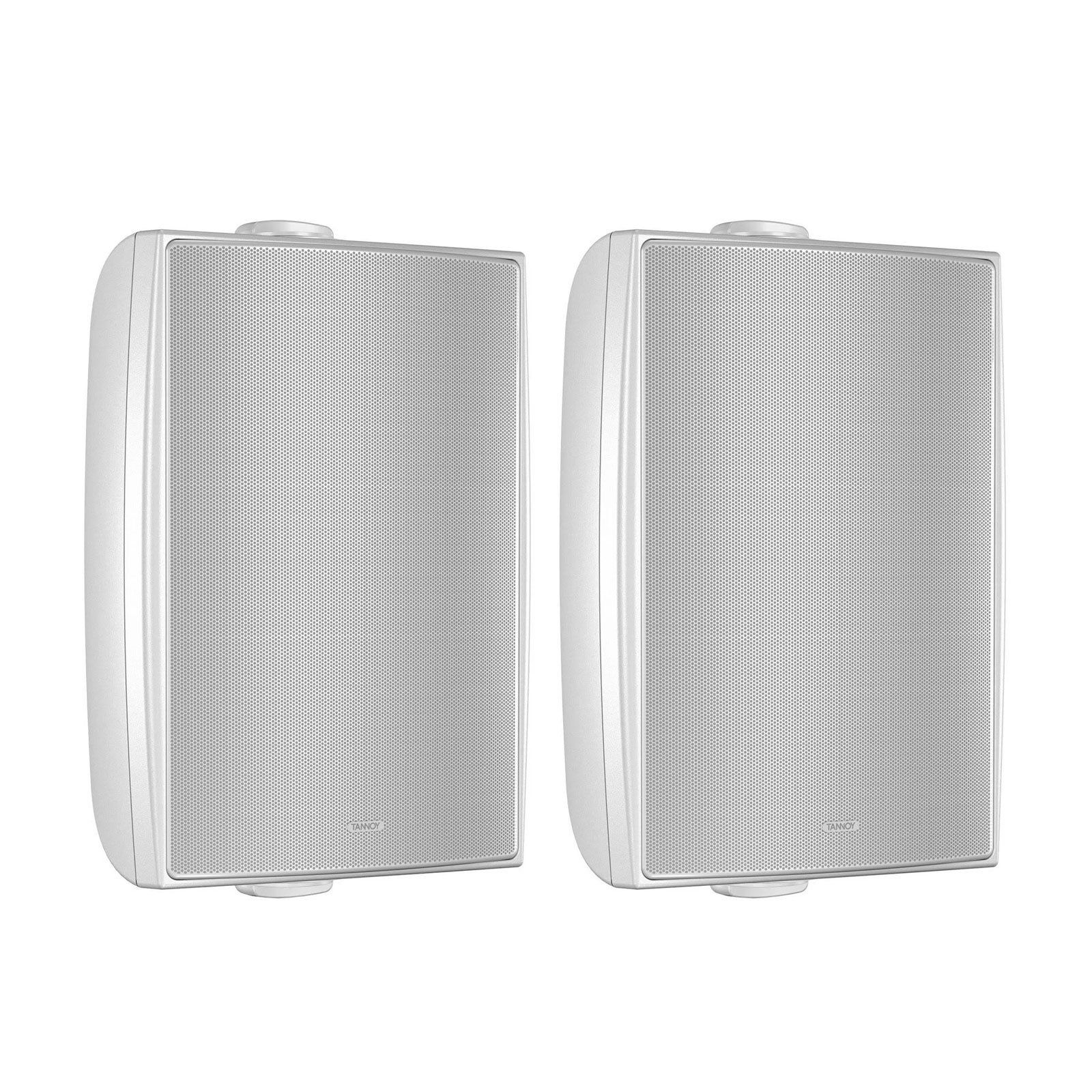 Tannoy 6 Inch Coaxial Surface-Mount Loudspeaker Pair - White - Image 1