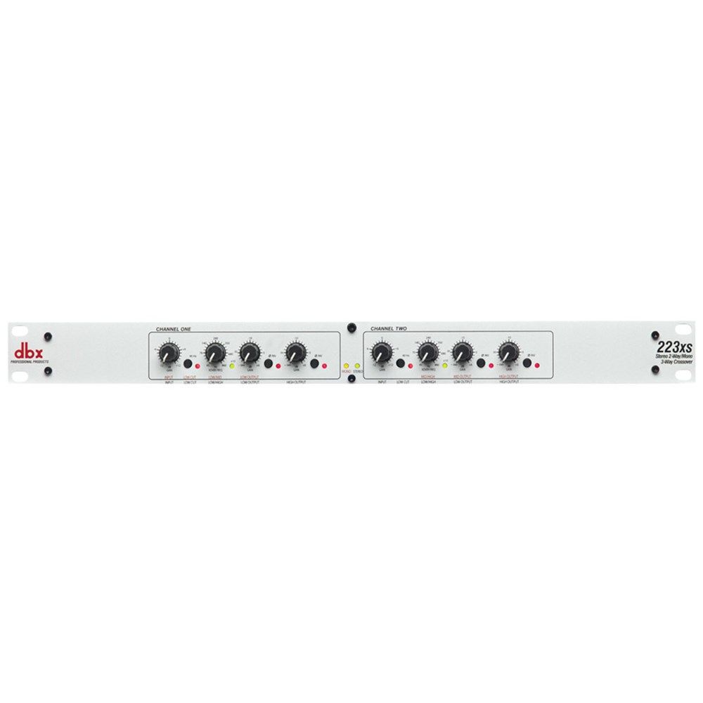 DBX 223xs Stereo 2-Way/Mono 3-Way Crossover - Image 1