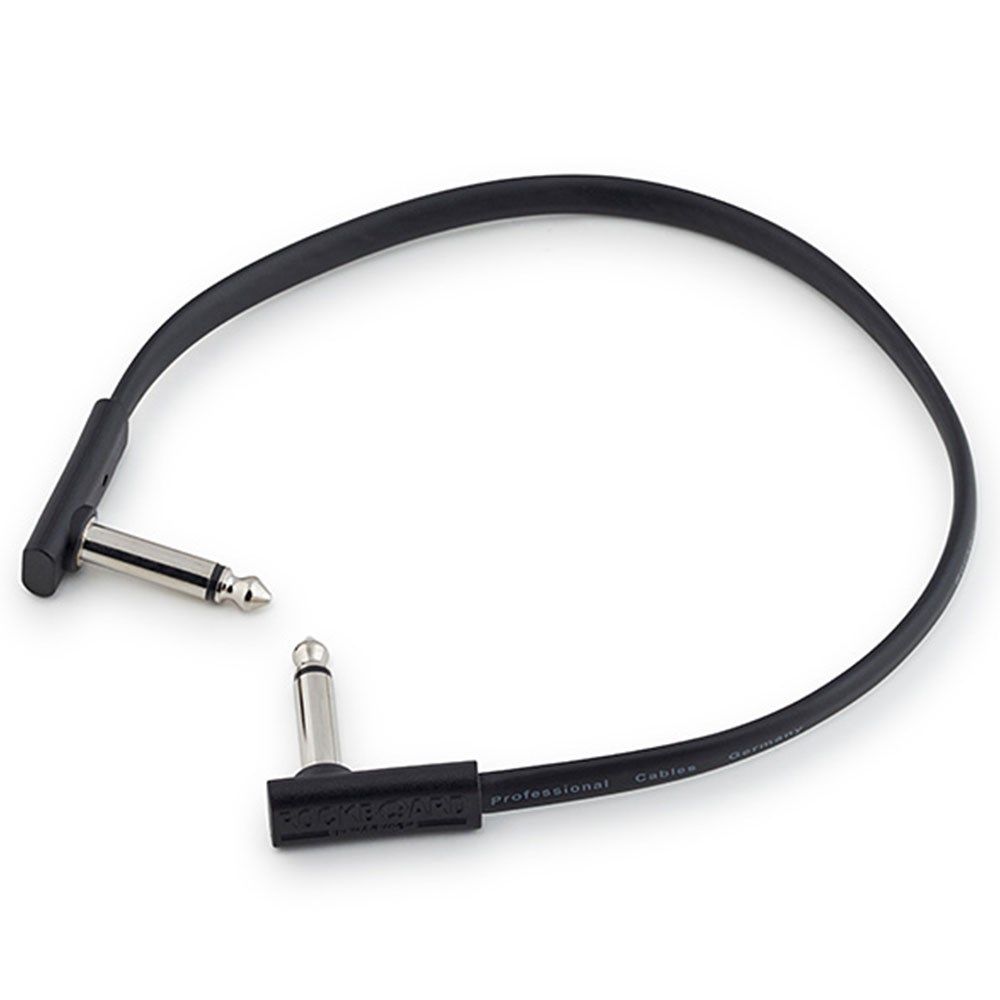 RockBoard Flat Patch Cable 30cm Black - Image 1