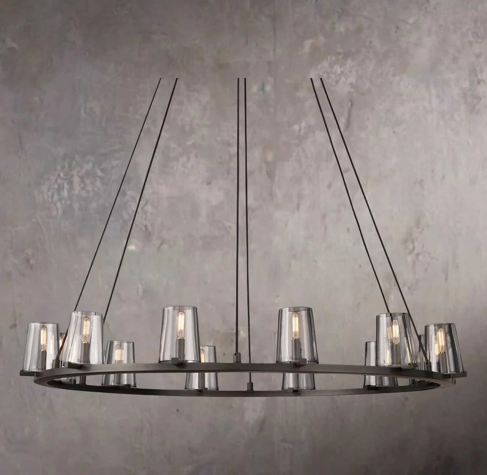 Pauillacs Circular Chandelier 48" - Image 1