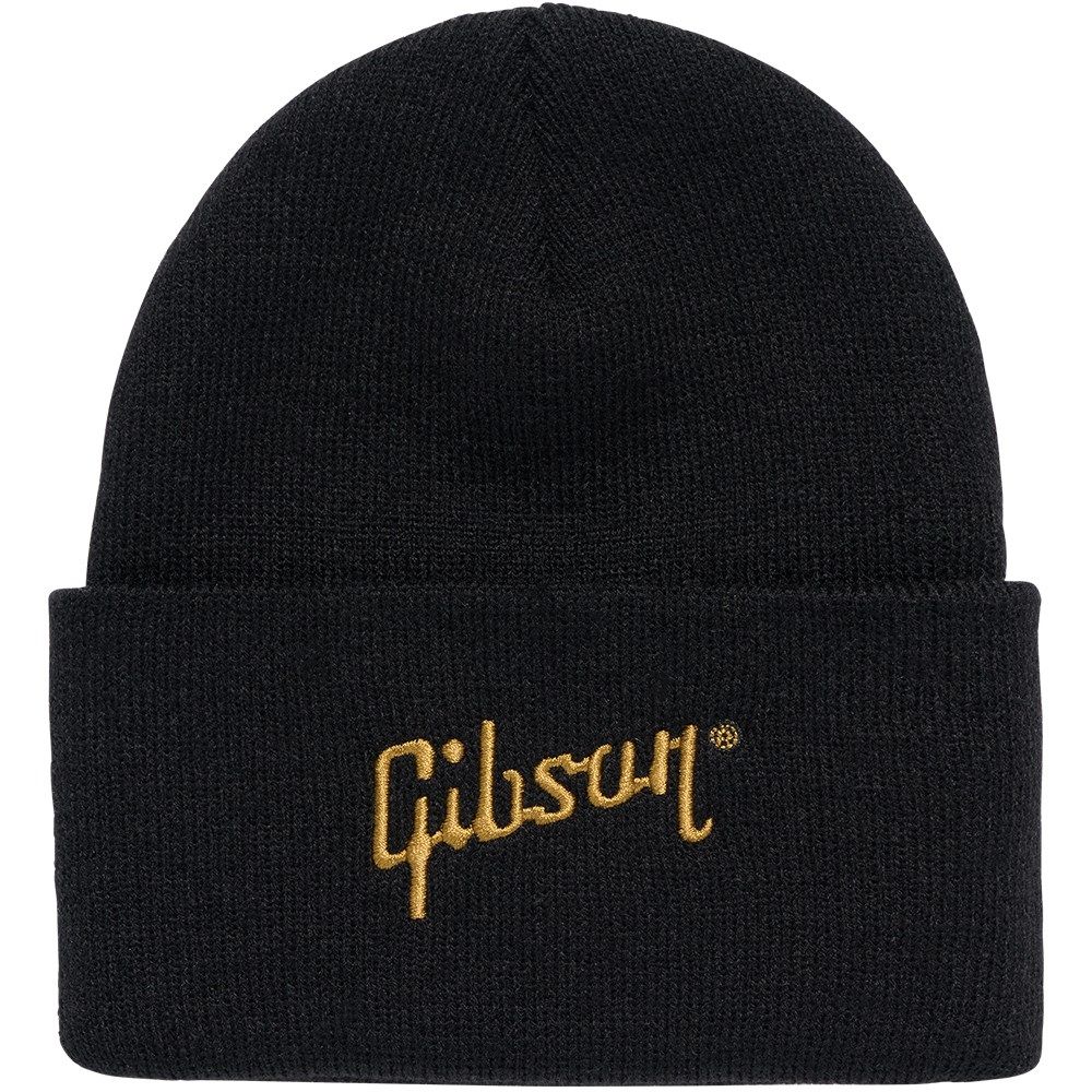 Gibson Kid'S Logo Beanie (Black) - Image 1