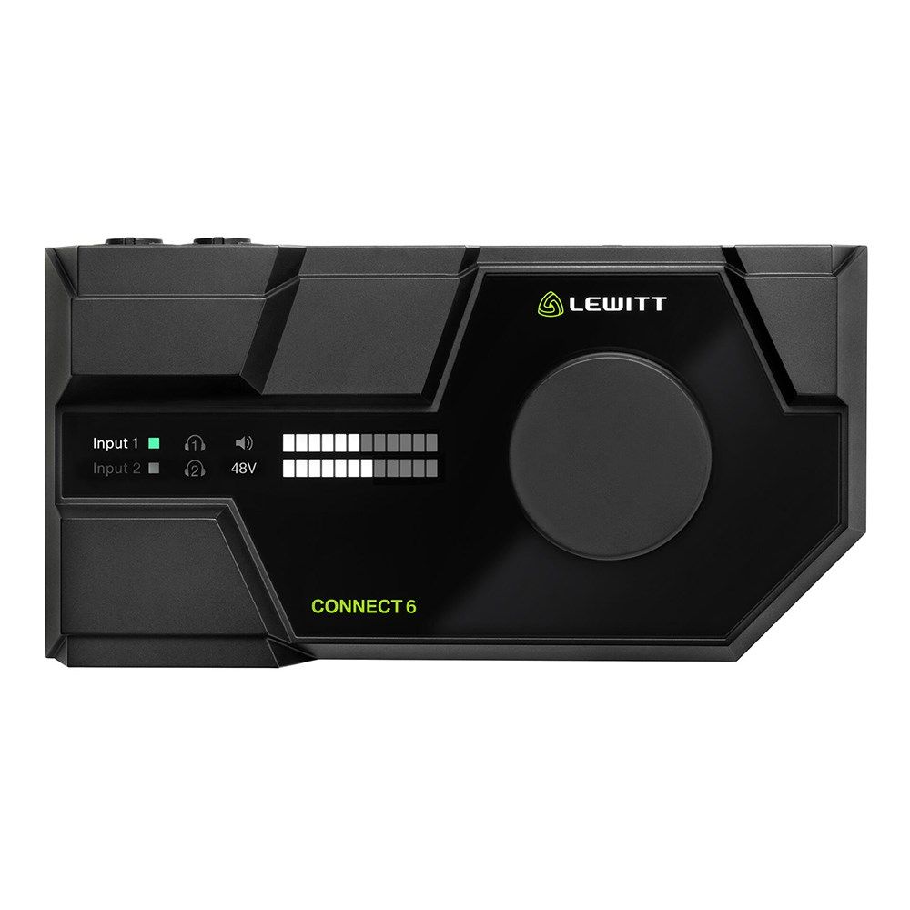 Lewitt Connect 6 Dual USB-C Audio Interface for Creators & Musicians w/ DSP - Image 1