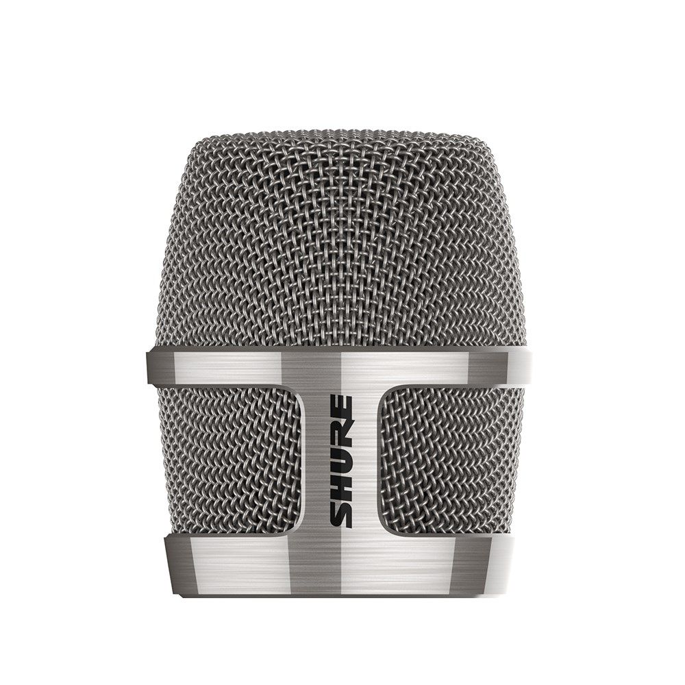 Shure Nexadyne Grille for N8/C Cardioid Handheld Microphone (Nickel) - Image 1