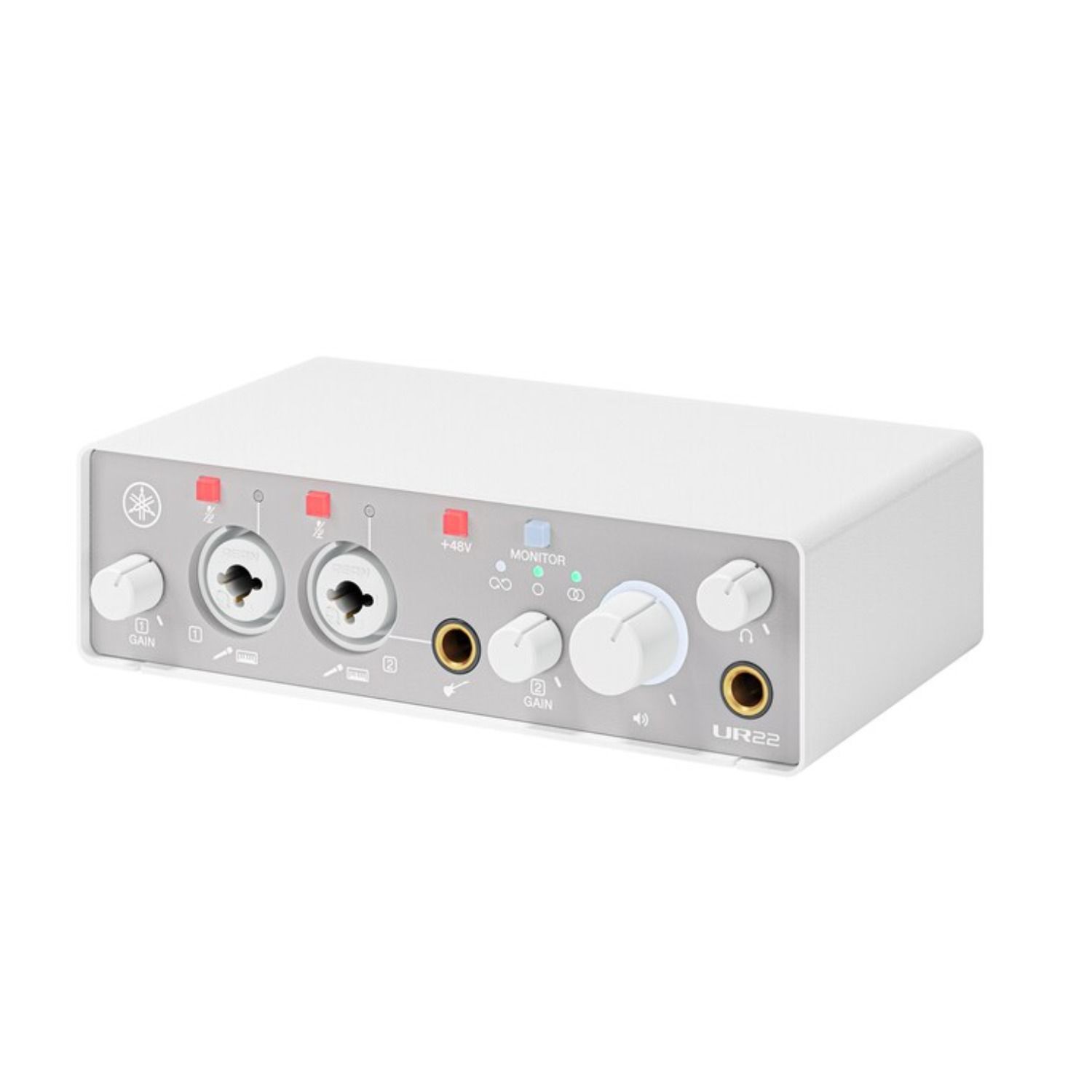 Yamaha UR22 MK3 2/2 USB-C Audio Interface (White) - Image 1