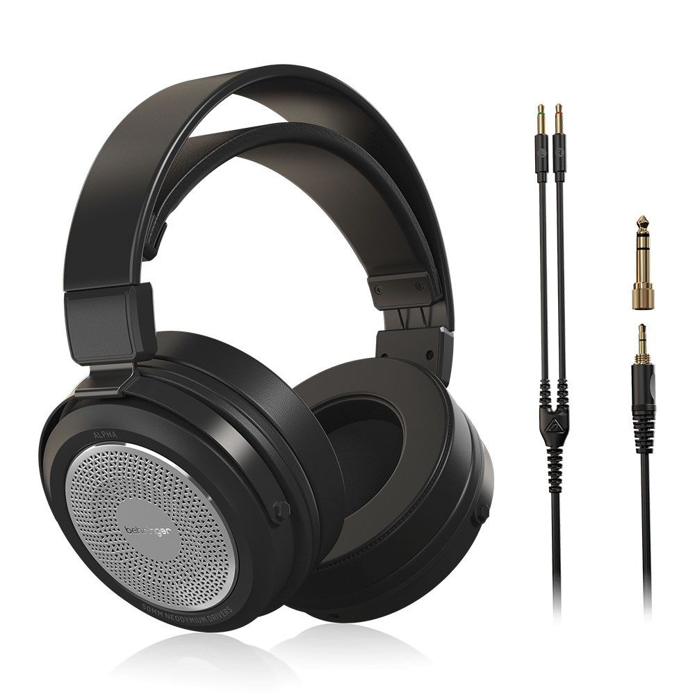 Behringer Alpha Retro Style Open Back Headphones - Image 1