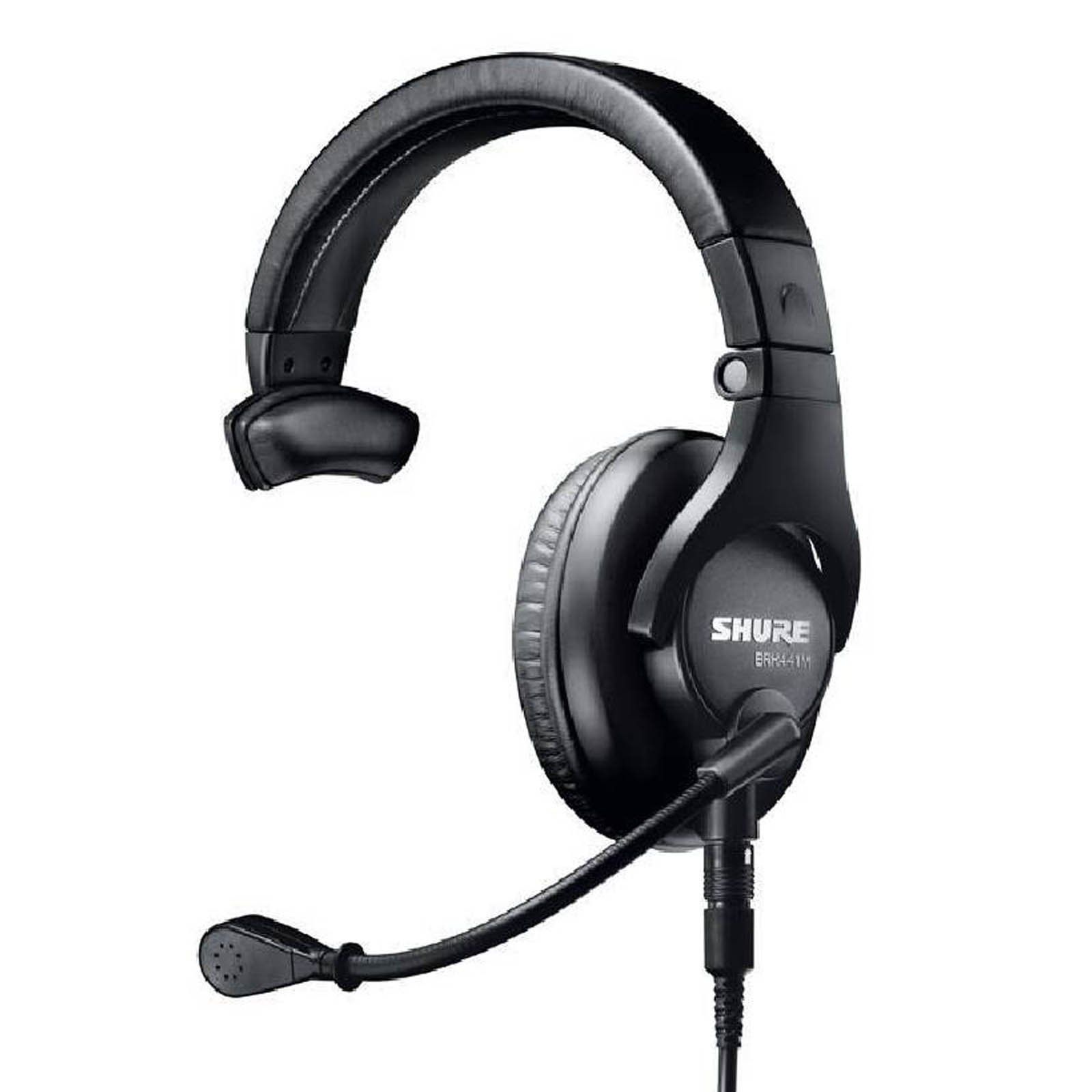 Shure BRH441M Single-Sided Broadcast Headset with Dynamic Microphone - Image 1