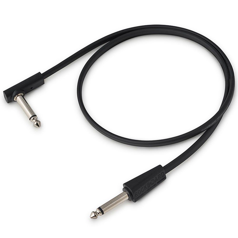 RockBoard Flat Looper/Switcher Connector Cable 60cm Black - Image 1
