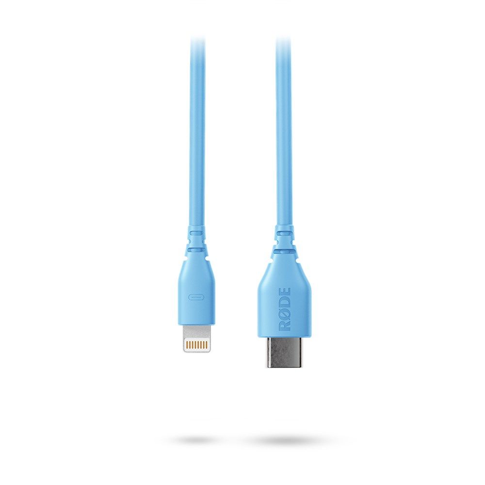 Rode SC21 USB-C to Lightning Cable (Blue) - 30cm - Image 1