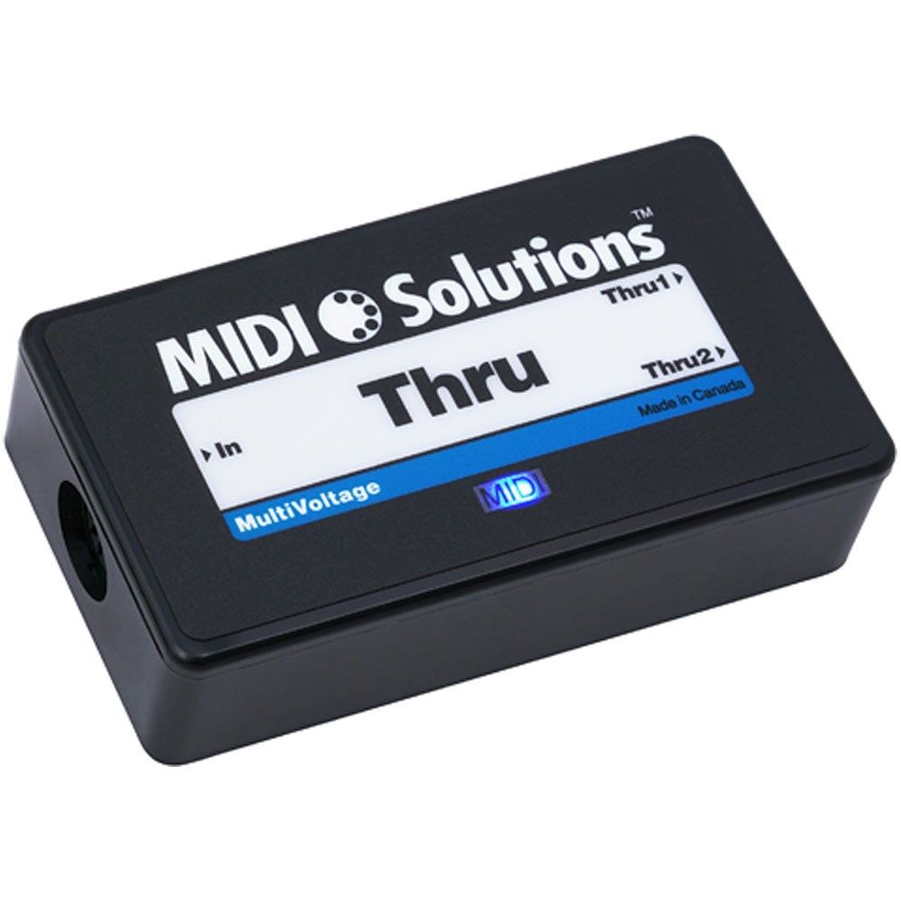 MIDI Solutions 2-Out Thru Box - Image 1