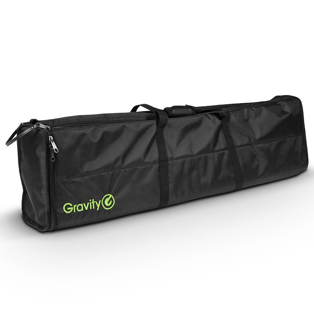 Gravity BGMSPB4B Transport Bag for 4 Microphone Stands w/ Base Plate - Image 1