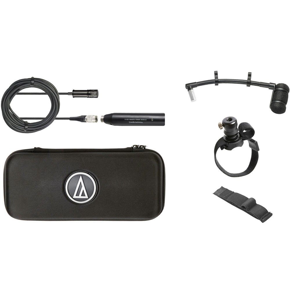 Audio Technica ATM350W Cardioid Condenser Instrument Mic w/ Wind Mounting System - Image 1