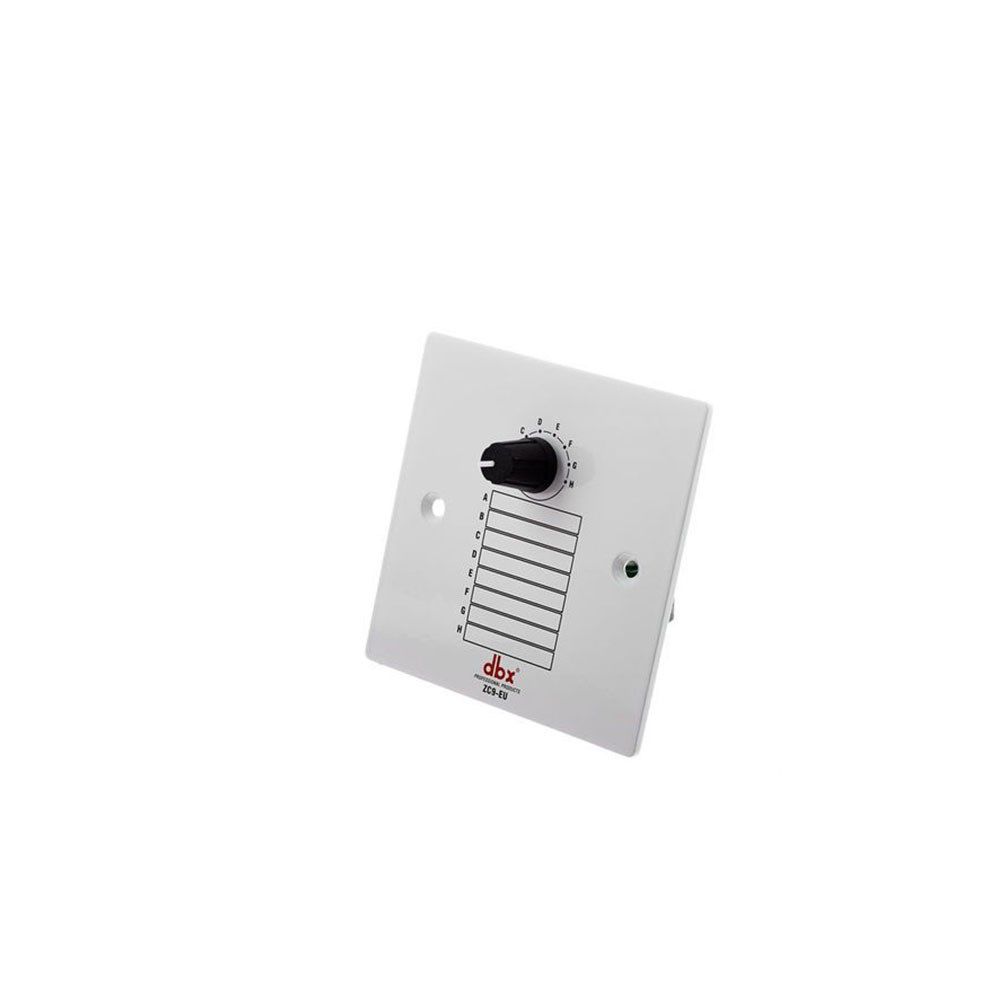 DBX ZC9 Wall Mount 8-Position Zone Controller - Image 1