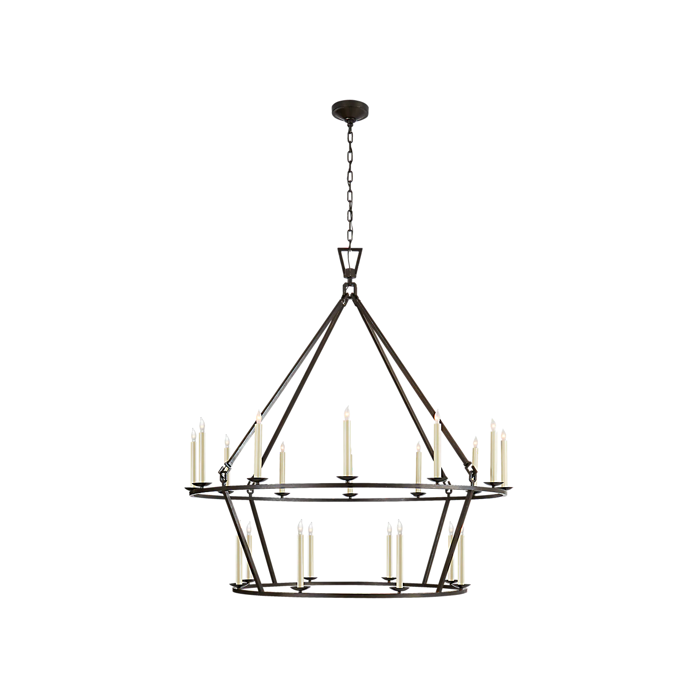 Darlana Extra Large Two-Tier Chandelier