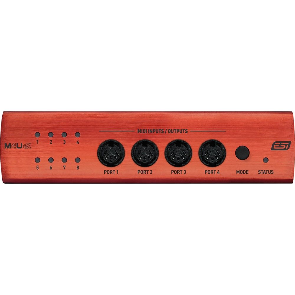 ESI M4U eX High Performance USB 3.0 MIDI Interface w/ 8x I/O Ports & USB Hub - Image 1