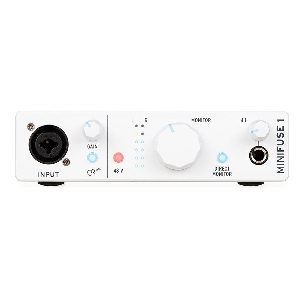 Arturia MiniFuse 1 1 In/2 Out USB 2 Interface (White) - Image 1
