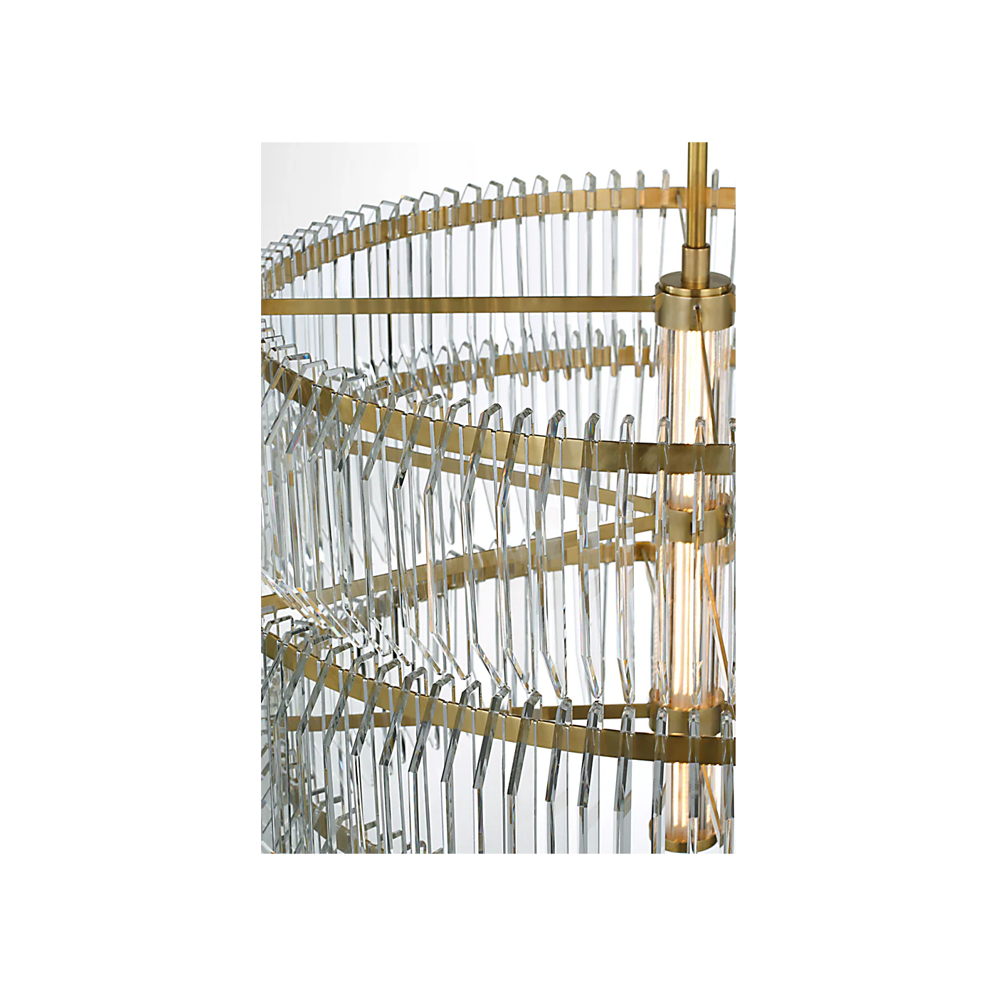 Killarney 32" Layered Drum Chandelier - Image 2