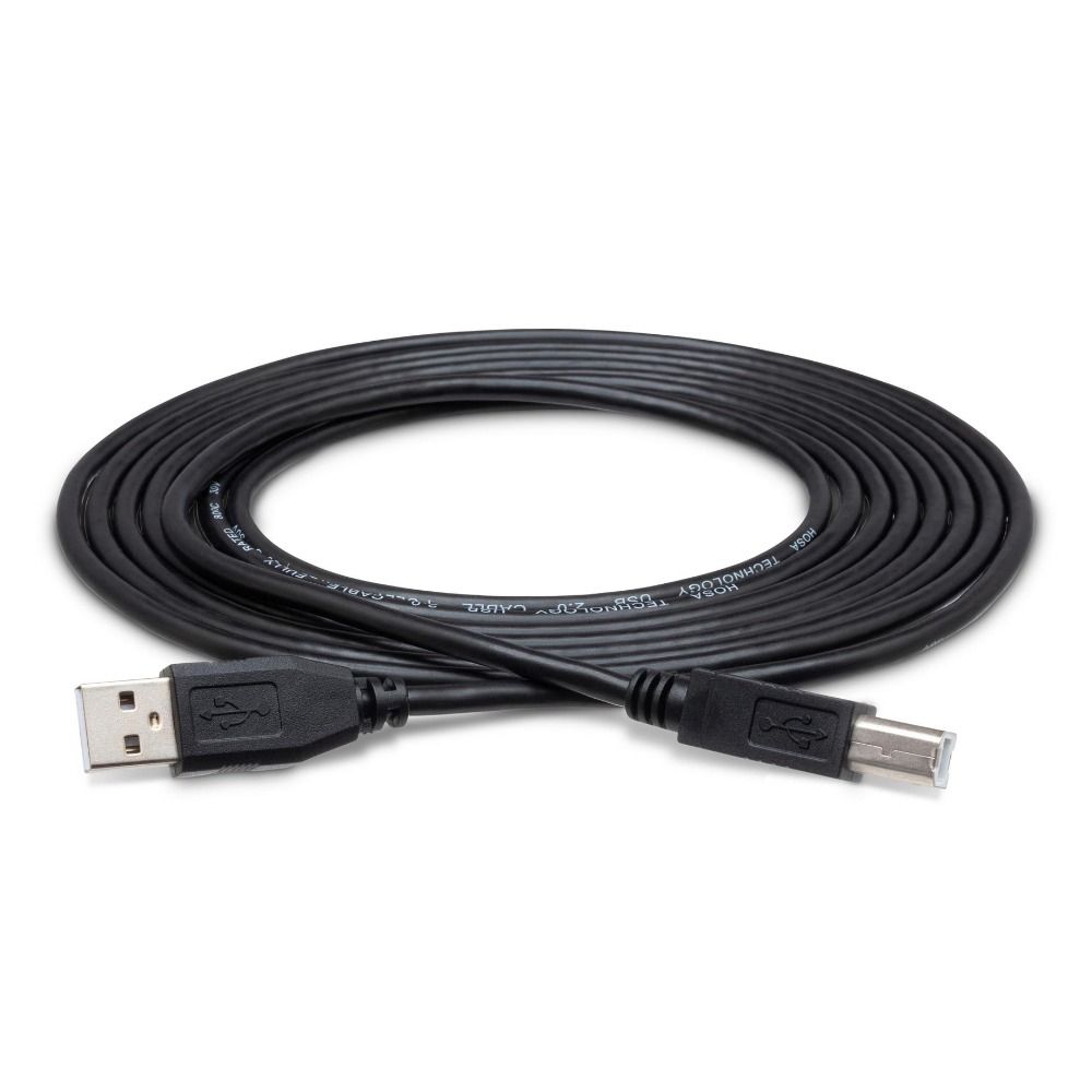 Hosa USB205AB High Speed USB Cable Type A to Type B (5 ft) - Image 1