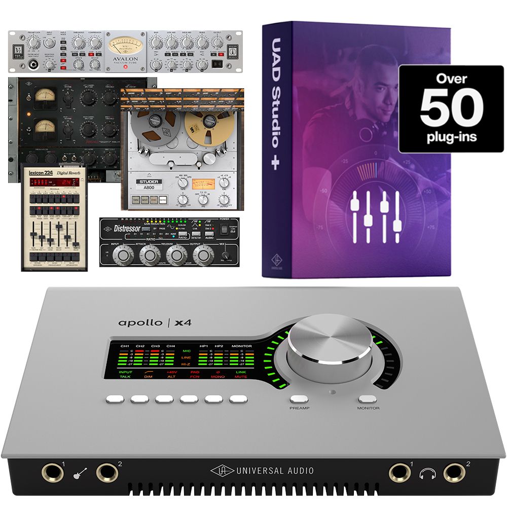 Universal Audio Apollo X4 Gen 2 Thunderbolt 3 Audio Interface (Studio Edition) - Image 1