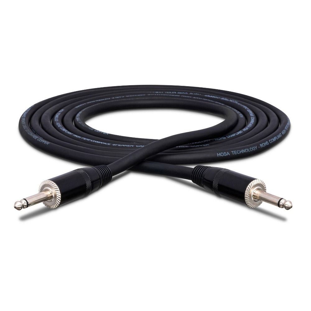 Hosa SKJ403 Pro Speaker Cable REAN 1/4 in TS to Same (3 ft) - Image 1