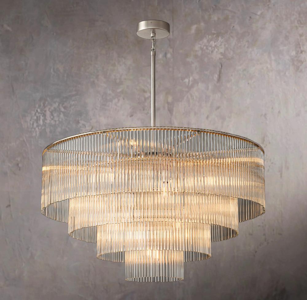 Amadeo Circular Layered Chandelier 40" - Image 2