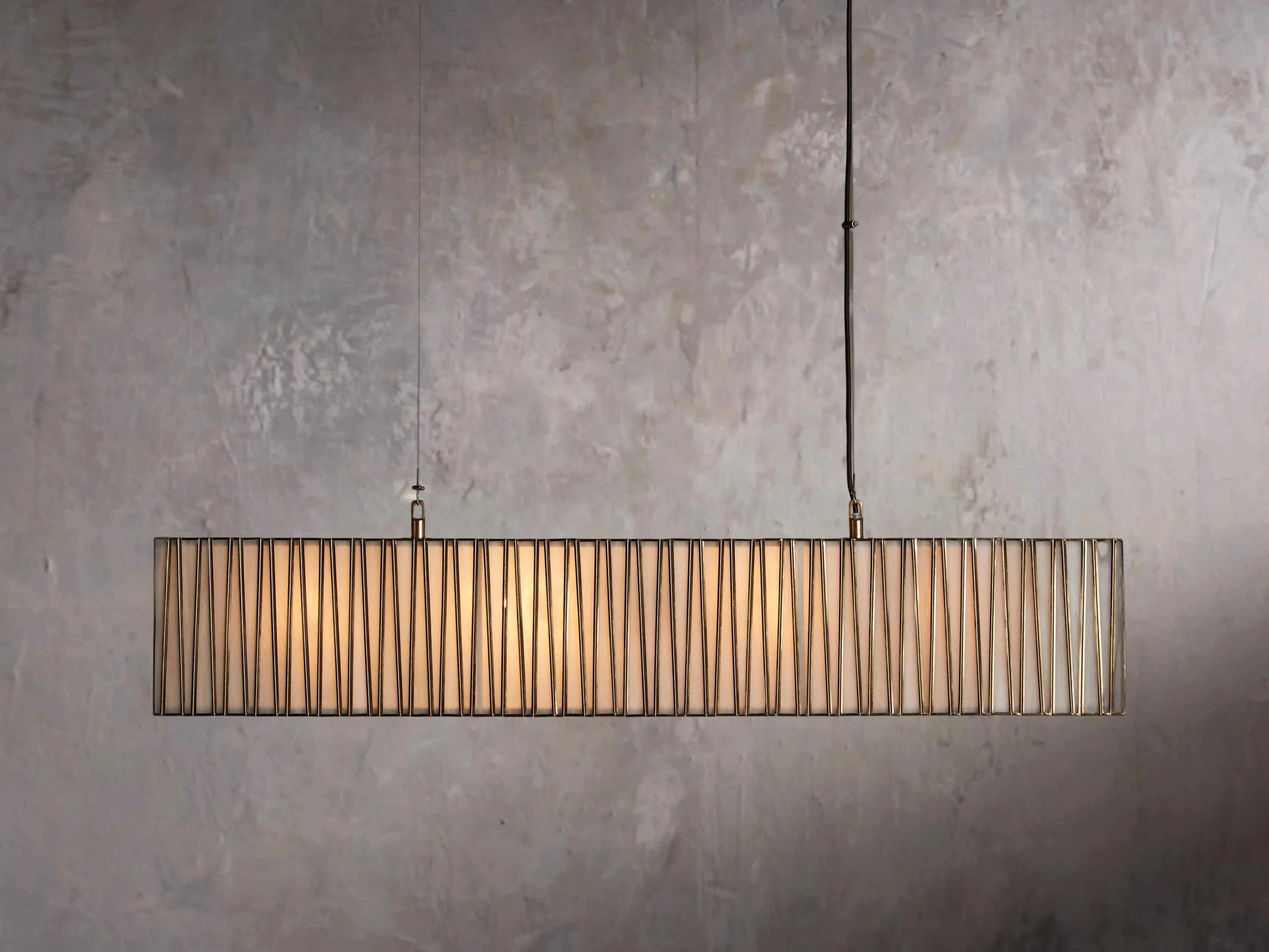 Jeunet Rectangular Chandelier Light
