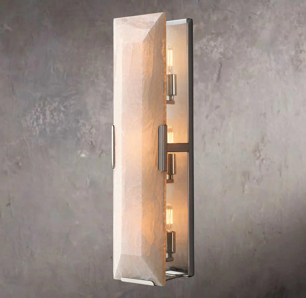 Harlowe Calcite Linear Wall Sconce - Image 2