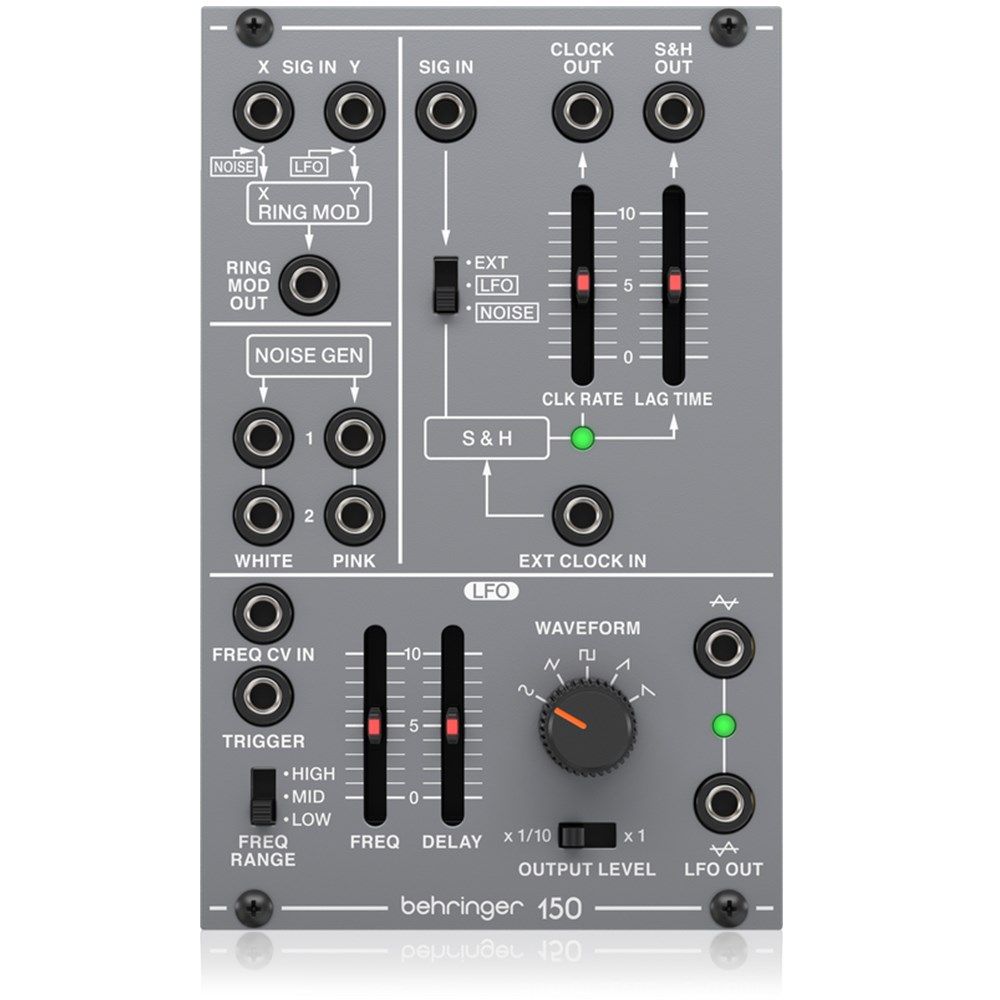 Behringer 150 Legendary Analogue Ring Modulator/Noise/ S&H/LFO Module for Eurorack - Image 1