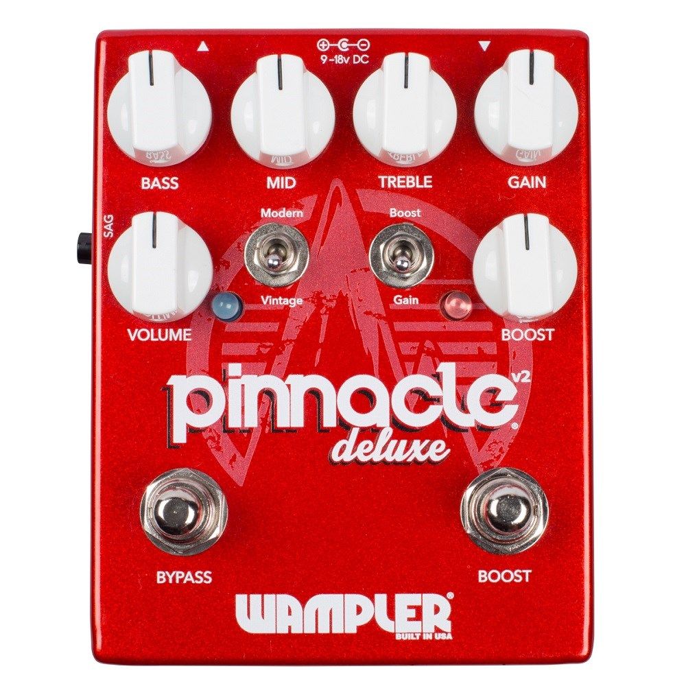 Wampler Pinnacle Deluxe Brown Sound British Distortion Pedal w/ Boost - Image 1