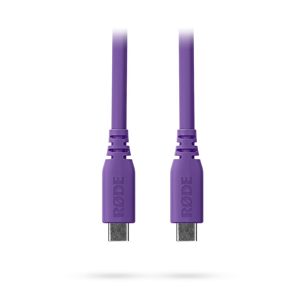 Rode SC27 SuperSpeed USB-C to USB-C Cable (Purple) - 2m - Image 1