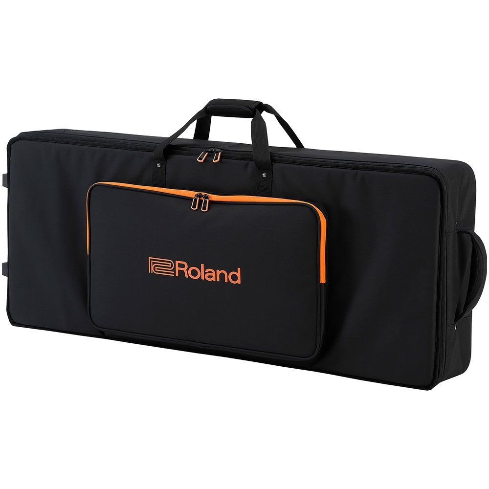 Roland SC-G61W3 Semi-Rigid 61-Note Keyboard Case w/ Integrated Wheels - Image 1