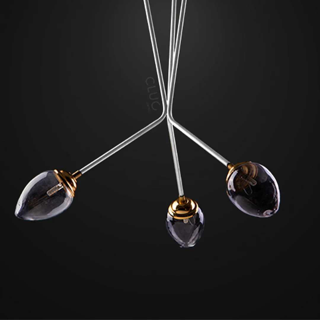 مصباح سقف ثلاثي - 70×70سم - ULC29 - Image 1