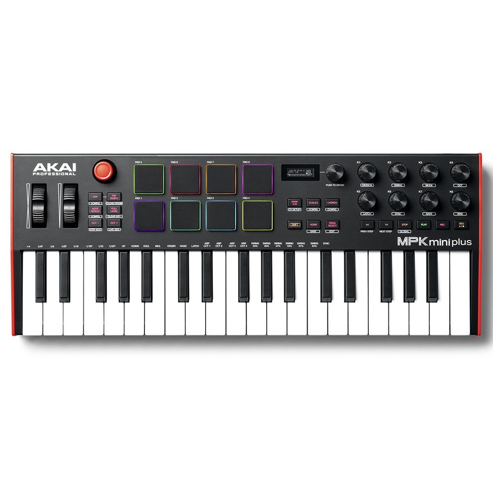 Akai MPK Mini Plus 37-Key Compact Keyboard & Pad Controller - Image 1