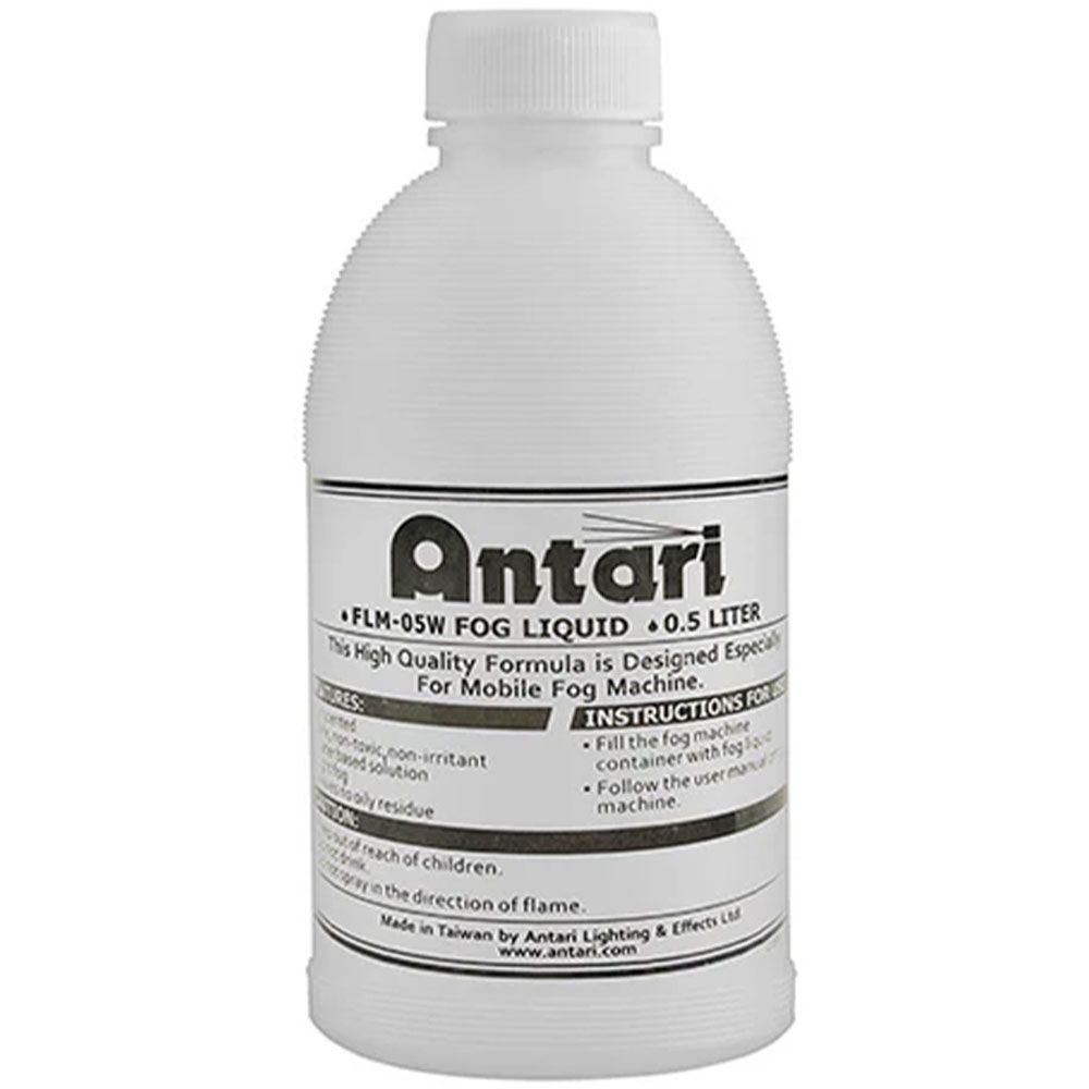 Antari FLM05W Fog Fluid for M1 , MB1, FT20 & MB20 (0.5 Litre) - Image 1