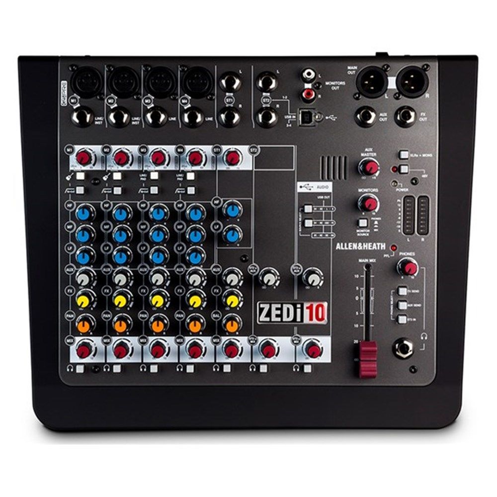 Allen & Heath ZEDi10 Hybrid Compact Mixer w/ 4x4 USB Interface - Image 1