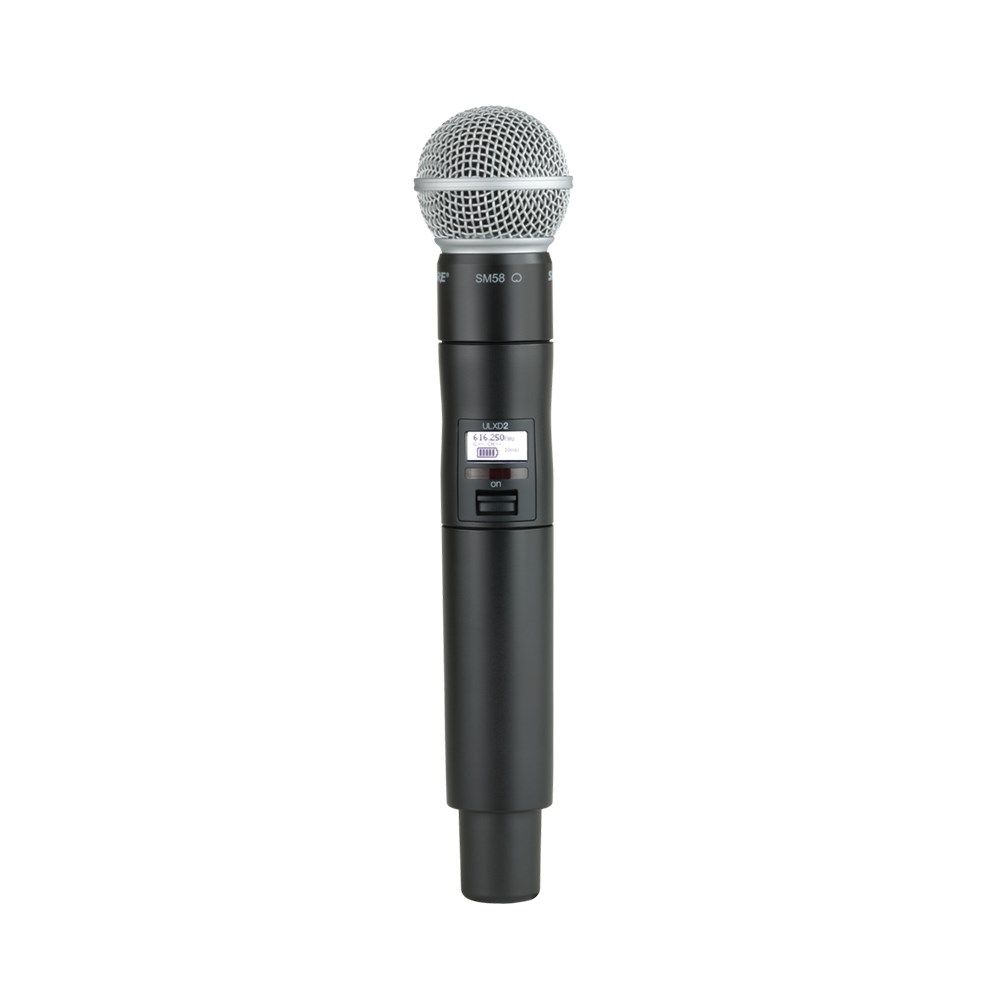 Shure ULXD2/SM58 Handheld Mic Transmitter w/ SM58 Capsule (Frequency Band H51) - Image 1