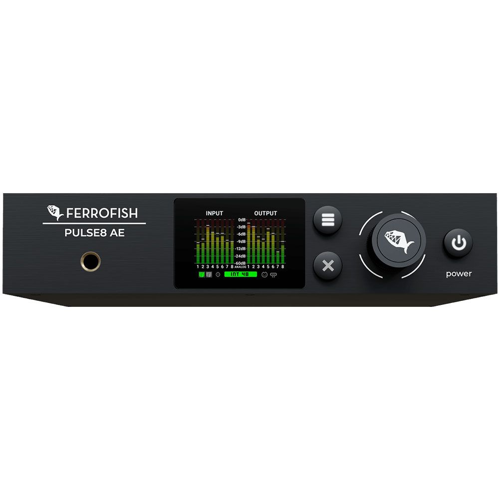 Ferrofish Pulse8 8-in/8-out AD/DA Converter w/ ADAT & SMUX - Image 1
