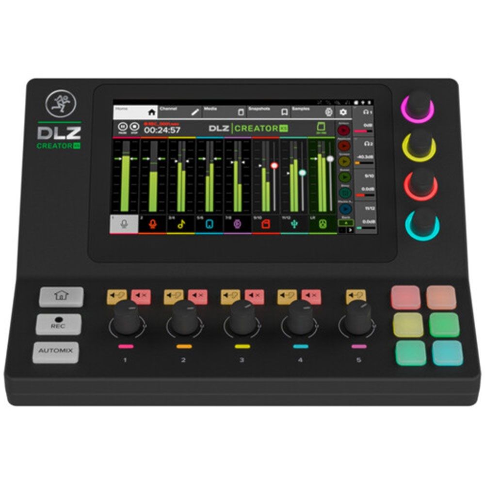 Mackie DLZ Creator XS Compact Adaptive Digital Podcast/Streaming Mixer - Image 1
