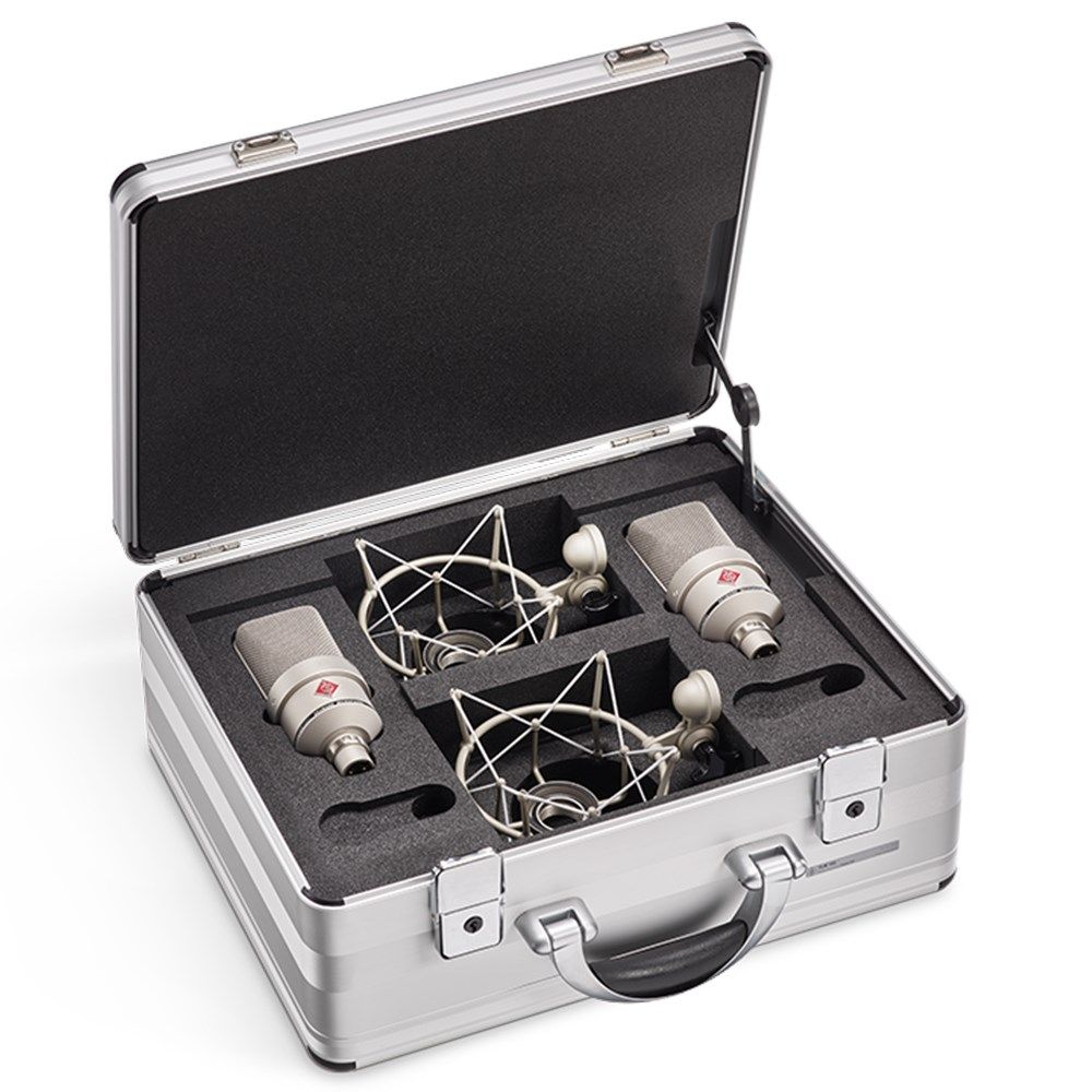 Neumann TLM103 Large Diaphragm Cardioid Condenser Studio Mic - Stereo Set (Nickel) - Image 1