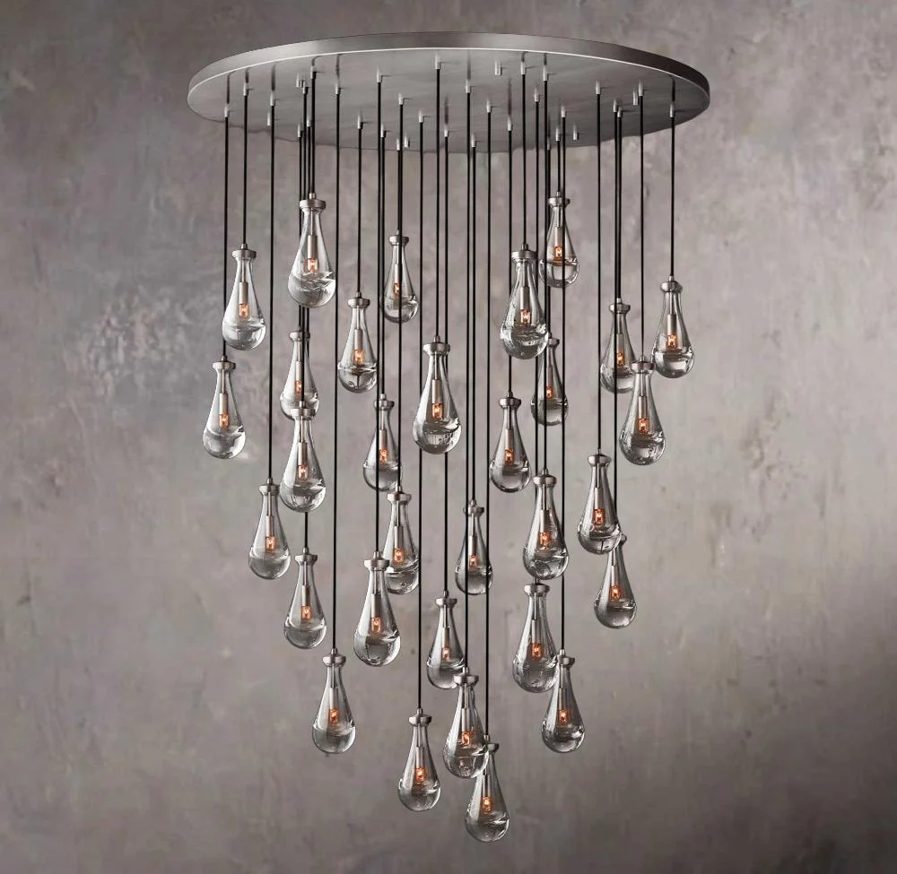 Rainfall Circular Chandelier 60" - Image 2